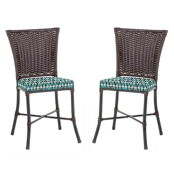 Kit Com 2 Cadeira Em Alumínio E Fibra Sintética Turquia Zanut