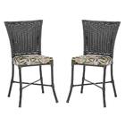 Kit Com 2 Cadeira Em Alumínio E Fibra Sintética Turquia Zanut