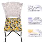 Kit Com 2 Cadeira Em Alumínio E Fibra Sintética Turquia Zanut