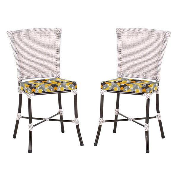 Kit Com 2 Cadeira Em Alumínio E Fibra Sintética Turquia Zanut