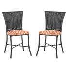 Kit Com 2 Cadeira Em Alumínio E Fibra Sintética Turquia Zanut