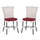 Kit Com 2 Cadeira Em Alumínio E Fibra Sintética Turquia Zanut