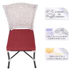 Kit Com 2 Cadeira Em Alumínio E Fibra Sintética Turquia Zanut