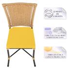 Kit Com 2 Cadeira Em Alumínio E Fibra Sintética Turquia Zanut