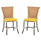 Kit Com 2 Cadeira Em Alumínio E Fibra Sintética Turquia Zanut