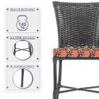 Kit Com 2 Cadeira Em Alumínio E Fibra Sintética Turquia Zanut