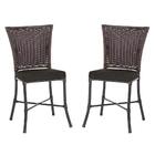 Kit Com 2 Cadeira Em Alumínio E Fibra Sintética Turquia Zanut