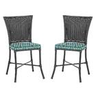 Kit Com 2 Cadeira Em Alumínio E Fibra Sintética Turquia Zanut