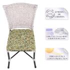 Kit Com 2 Cadeira Em Alumínio E Fibra Sintética Turquia Zanut