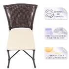 Kit Com 2 Cadeira Em Alumínio E Fibra Sintética Turquia Zanut