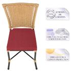 Kit Com 2 Cadeira Em Alumínio E Fibra Sintética Turquia Zanut