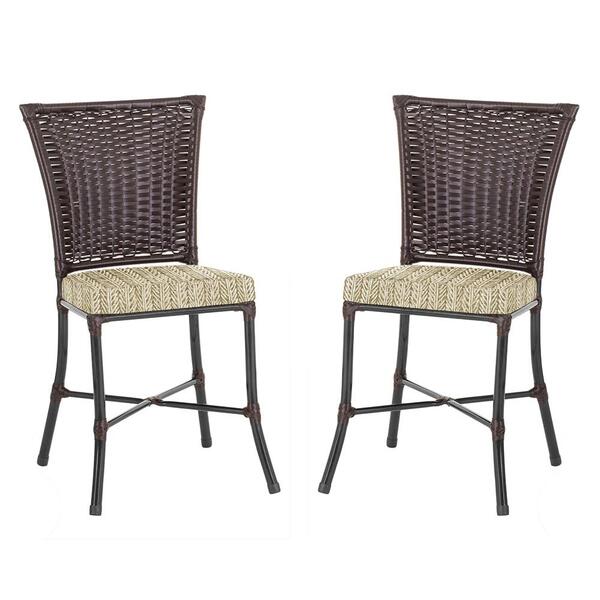 Kit Com 2 Cadeira Em Alumínio E Fibra Sintética Turquia Zanut