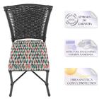 Kit Com 2 Cadeira Em Alumínio E Fibra Sintética Turquia Zanut