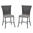 Kit Com 2 Cadeira Em Alumínio E Fibra Sintética Turquia Zanut