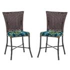 Kit Com 2 Cadeira Em Alumínio E Fibra Sintética Turquia Zanut