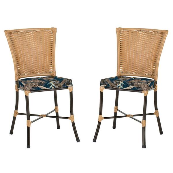 Kit Com 2 Cadeira Em Alumínio E Fibra Sintética Turquia Zanut