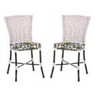 Kit Com 2 Cadeira Em Alumínio E Fibra Sintética Turquia Zanut