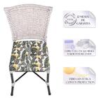 Kit Com 2 Cadeira Em Alumínio E Fibra Sintética Turquia Zanut