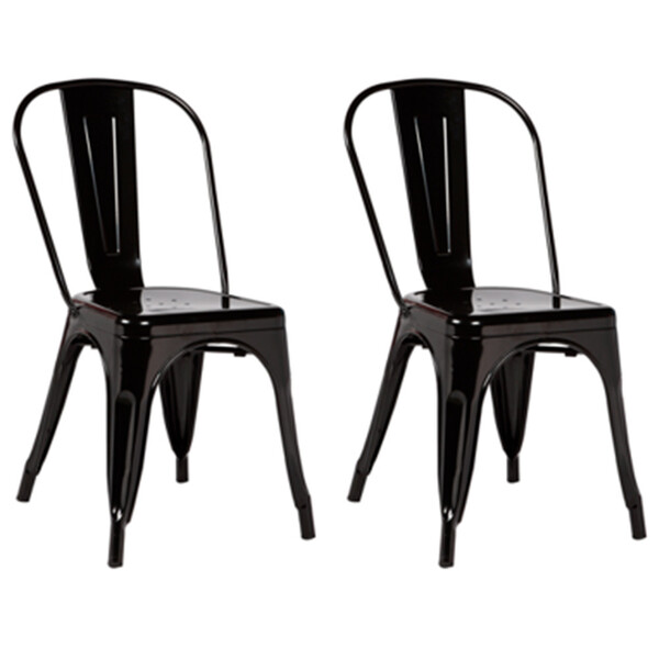 Kit Com 2 Cadeiras Berlim Estrutura Em Aço Com Pintura Automo