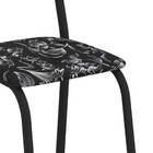 Kit Com 2 Cadeiras De Aço Carbono Ferrara - Édecasamóveis - P