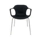 Kit Com 2 Cadeiras Decorativas Preta Mk-983 - Makkon