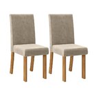 Kit Com 2 Cadeiras Dj Móveis Elis Para Sala De Jantar