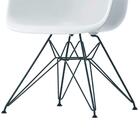 Kit Com 2 Cadeiras Dkr Branca Com Braço Cromado - Or Design