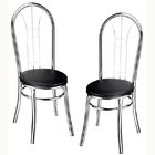 Kit Com 2 Cadeiras Egeo - Design Final - Preto