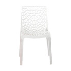 Kit Com 2 Cadeiras Gruvyer Estrutura Em Polipropileno Fratini