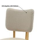 Kit Com 2 Cadeiras Lisboa - Amêndoa