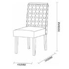 Kit Com 2 Cadeiras Para Mesa De Jantar Berlim Ype Preto Vl07