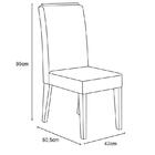 Kit Com 2 Cadeiras Para Sala De Jantar Ayla Freijó/ Veludo Kr