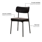 Kit Com 2 Cadeiras Para Sala De Jantar Mona Yescasa