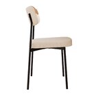 Kit Com 2 Cadeiras Para Sala De Jantar Mona Yescasa Areia Cor