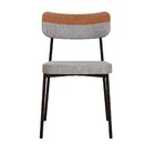 Kit Com 2 Cadeiras Para Sala De Jantar Mona Yescasa Cinza Cla