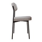 Kit Com 2 Cadeiras Para Sala De Jantar Mona Yescasa Cinza Cla