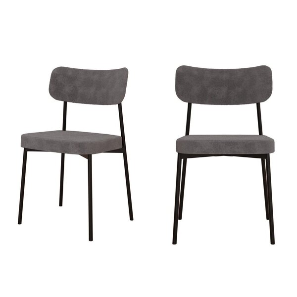 Kit Com 2 Cadeiras Para Sala De Jantar Mona Yescasa Nuvem