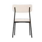 Kit Com 2 Cadeiras Para Sala De Jantar Mona Yescasa Palha Cor