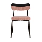 Kit Com 2 Cadeiras Para Sala De Jantar Mona Yescasa Rosa Link