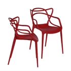 Kit Com 2 Cadeiras Solna De Polipropileno Vermelha - Or Design