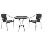 Kit Com 2 Cadeiras Toquio 1 Mesa Alta Toquio Para Área Extern