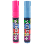 Kit Com 2 Canetas Para Escrever Em Vidros Window Marker  Rosa