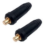 Kit Com 2 Conector Engate Rápido Para Inversora De Solda 9mm