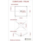 Kit Com 2 Conjuntos Para Banheiro Gabinete Com Cuba F44 E Pra