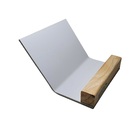 Kit com 2 Desempenadeiras PVC 4mm Super Plástica 20/65 + Brin