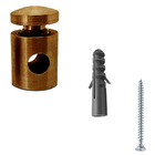 Kit Com 2 Desviador De Cabo Para Pendentes Lustre Cobre