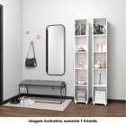 Kit Com 2 Estantes Texas 30 Cm Com 10 Nichosbranco