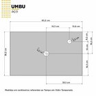 Kit Com 2 Gabinetes Para Banheiro Em Aço 2 Portas Com Tampo D