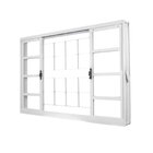 Kit Com 2 Janelas De Aço De Correr 100x150cm 4 Folhas Com Gra
