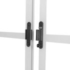 Kit Com 2 Janelas De Aço De Correr 100x150cm 4 Folhas Minas S